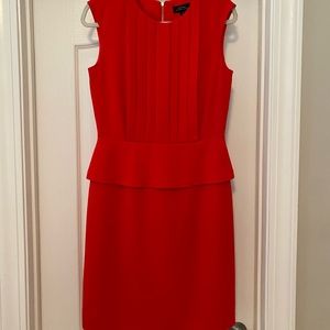 Like new, beautiful red Tahari dress